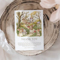Storybook Animals Watercolor Baby Shower