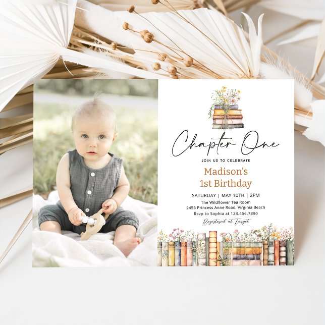 Storybook Birthday Photo Invitation (Creator Uploaded)