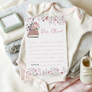 Storybook Birthday Time Capsule Message Card