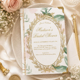 storybook bridal shower invitations a new chapter