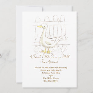 Storybook Duck Invitation