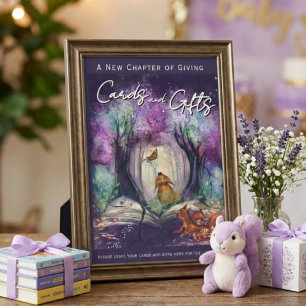 Storybook Enchanted Purple Forest Cards and Gifts