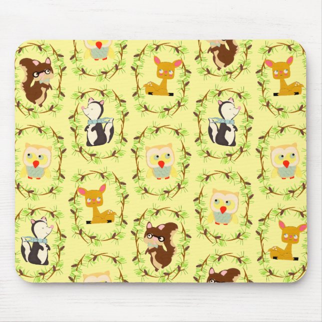 storybook forest mouse pad (Front)