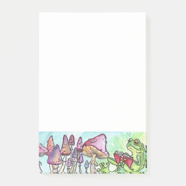 Storybook Frog Post-it Notes (Front)