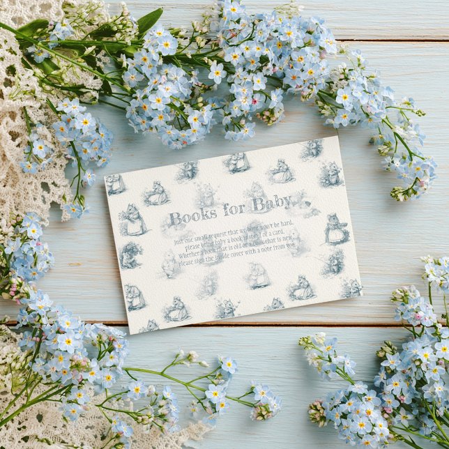Storybook Little Mouse Books for Baby Enclosure Card (Creator Uploaded)