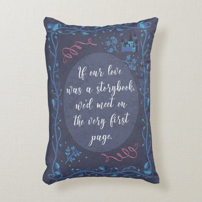 Storybook Love Pillow (Front(Vertical))