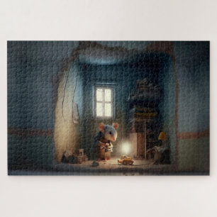 Storybook mouse in the wall jigsaw puzzle