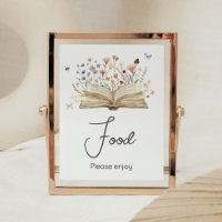 Storybook New Chapter Begins Baby Shower Food