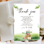 Storybook New Chapter Will Begin Thank You Card<br><div class="desc">★ A watercolor storybook themed thank you card! The beautiful pastel colours fit any party style! Designed to match our Storybook theme collection. ★ Easily PERSONALIZE this design with your details via the "CUSTOMIZE" button! ★ If you need coordinating MATCHING ITEMS, please check our matching collection or shop. Do you...</div>