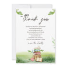 Storybook New Chapter Will Begin Thank You Card