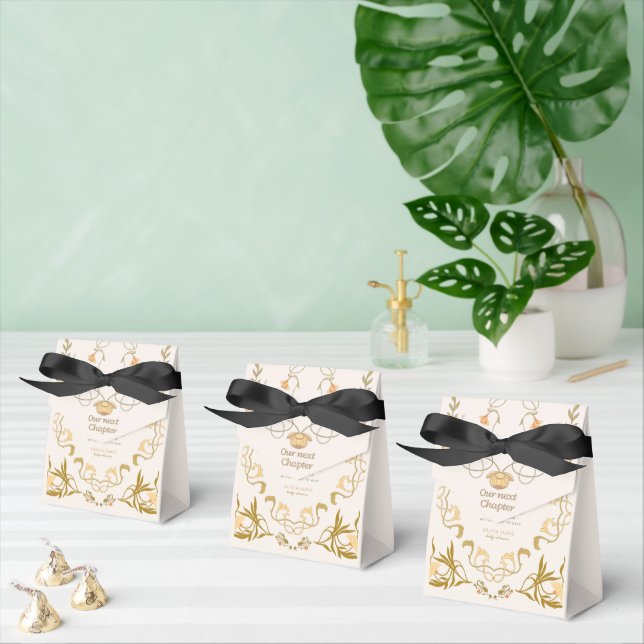 Storybook our next chapter fairytale baby shower favor box (Multiple)