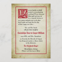 Storybook Page | Fairytale Wedding Parents Give