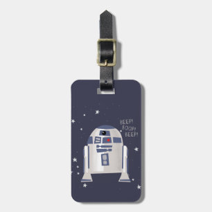 Storybook Style R2-D2 - Beep! Boop! Beep! Luggage Tag