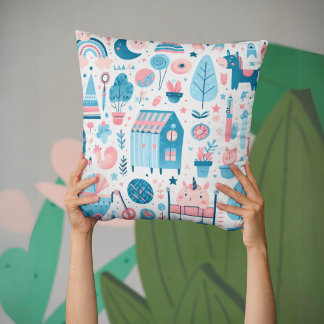 Storybook Whimsy Pillow
