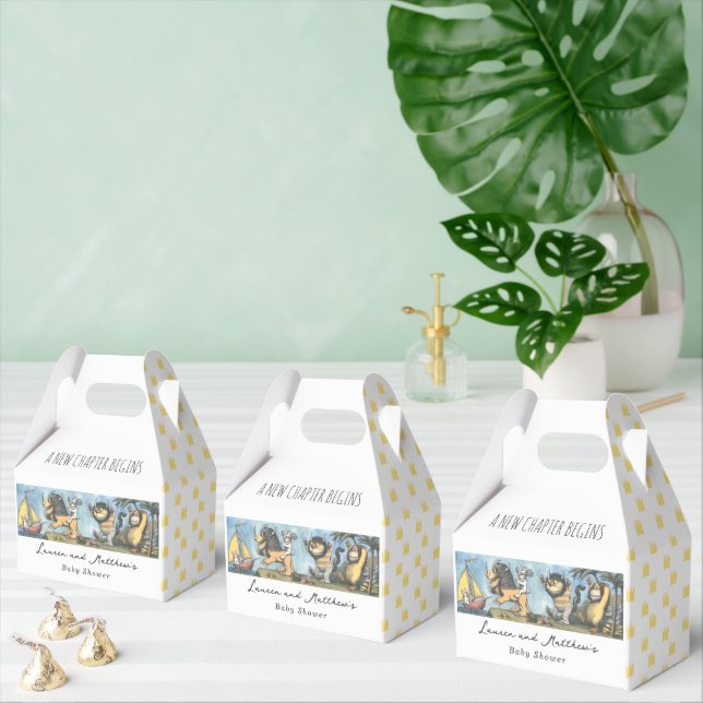 Storybook Wild Things Adventure Baby Shower Favor Box (Multiple)