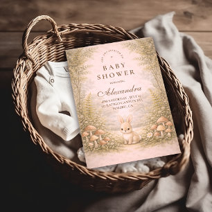 Storybook Woodland Animals Baby Shower Invitation