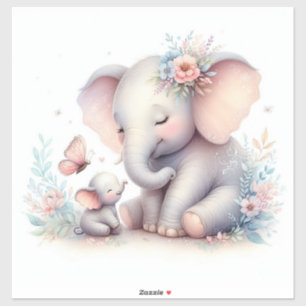 Storybook Woodland Babies Elephant And Baby