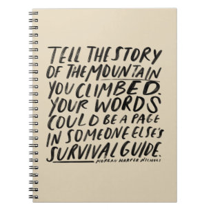 storyteller notebook morgan harper nichols quote