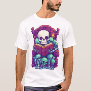 Storytime with Bones � Funny Bedtime Skeleton T-Shirt