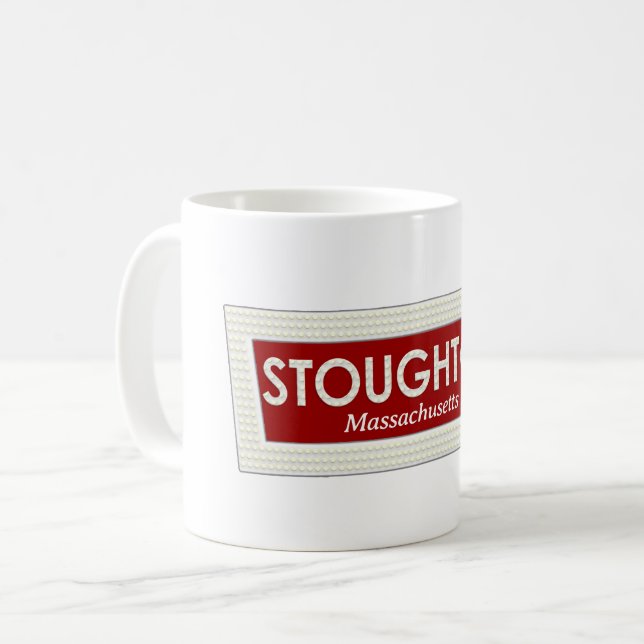 Stoughton Massachusetts Memories Mug (Front Left)