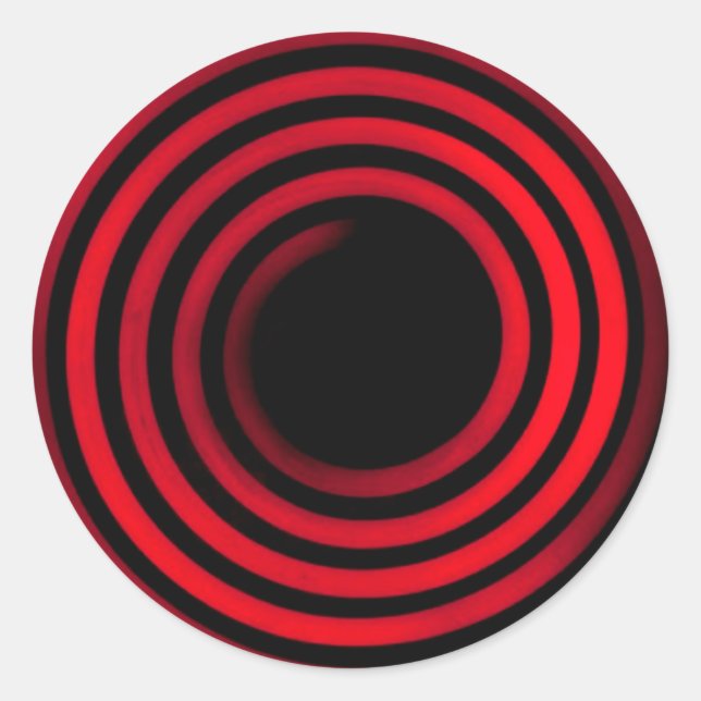 Stove Coils Classic Round Sticker (Front)