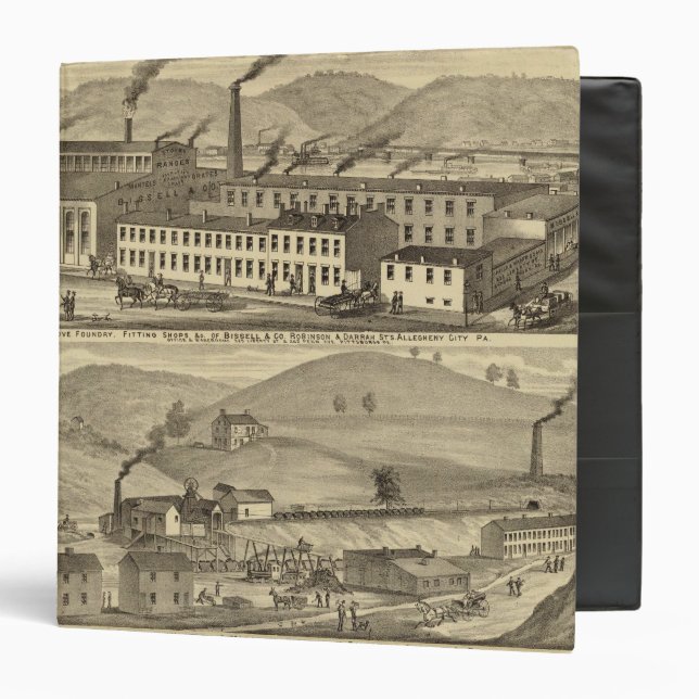 Stove foundry, fitting shops binder (Front/Inside)