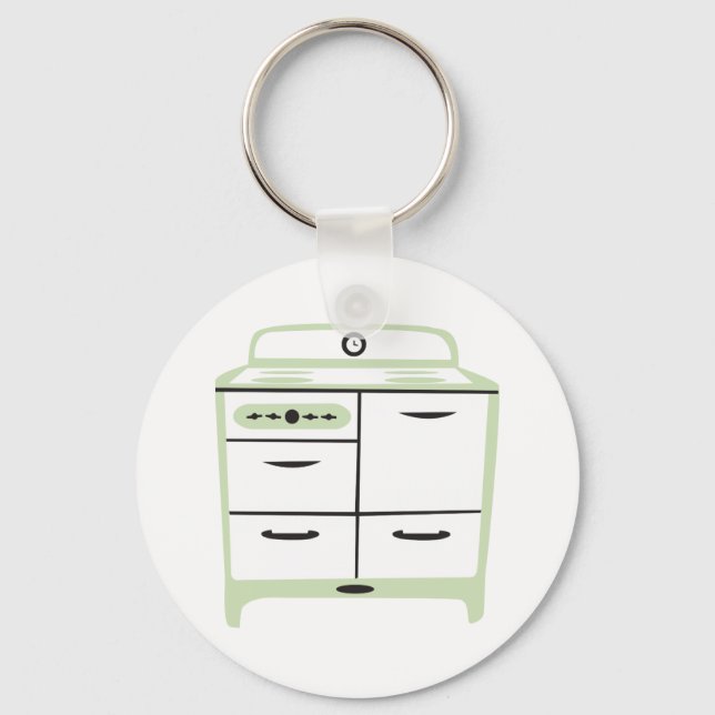 Stove Keychain (Front)