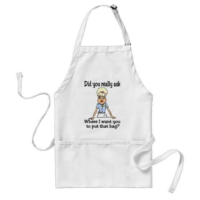 Stow the Bag Standard Apron (Front)