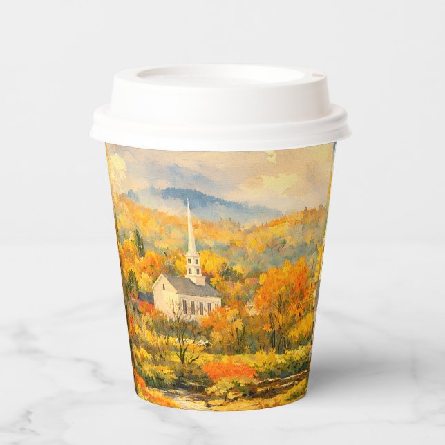 Stowe Vermont Paper cup (Front)