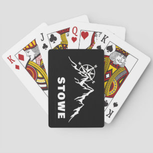 Stowe Vermont Ski Playing Cards