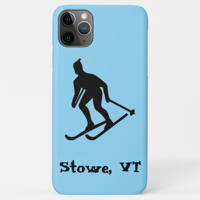 Stowe, VT (Vermont Green Mountains Skiing) Case-Mate iPhone Case (Back)