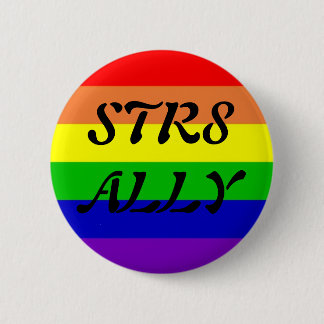 STR8 ALLY 2 INCH ROUND BUTTON