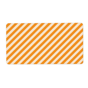 [STR-OR-1] Sucre de canne orange et blanc barré