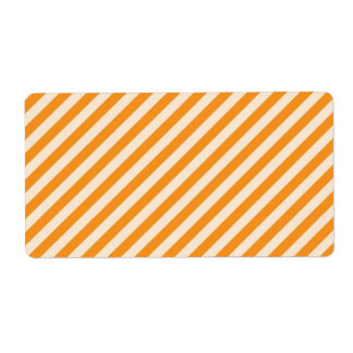 [STR-OR-1] sucre de canne orange et blanc rayé