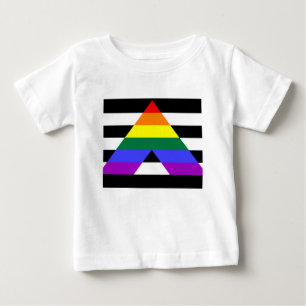 Straight Ally flag Baby T-Shirt