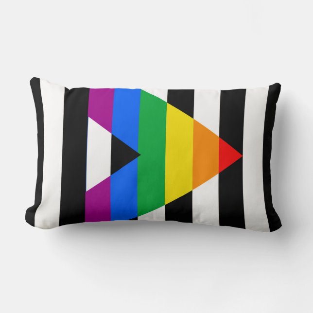 STRAIGHT ALLY PRIDE 2014 PRIDE.png Lumbar Pillow (Front)