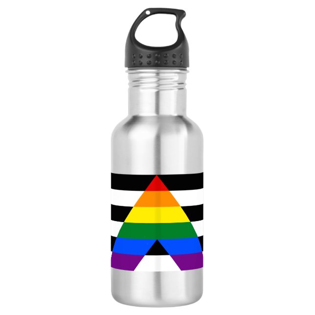 Straight Ally Pride 532 Ml Water Bottle (Front)