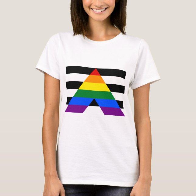 Straight Ally Pride T-Shirt (Front)