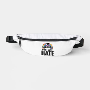 Straight Ally Rainbow Vintage Typography Shirt_1 Fanny Pack