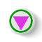 Straight ally symbol button