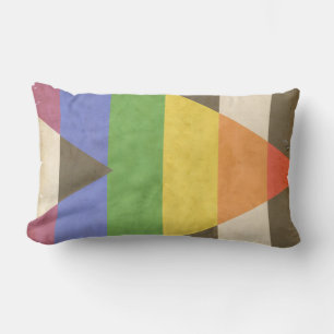 STRAIGHT ALLY VINTAGE DESIGN - 2014 PRIDE LUMBAR PILLOW
