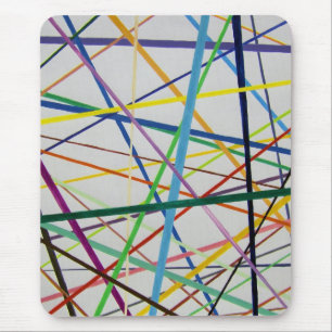 Straight but Colourful Mouse Pad