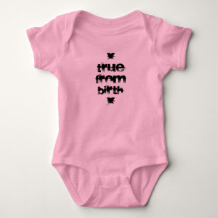Straight Edge Baby Bodysuit