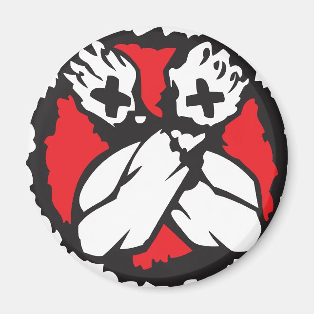 Straight Edge (D) Magnet (Front)