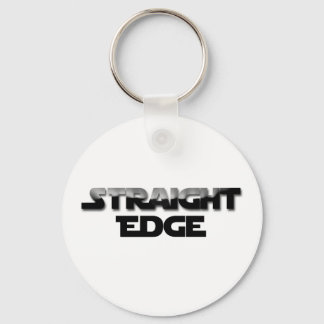 Straight-Edge Keychain