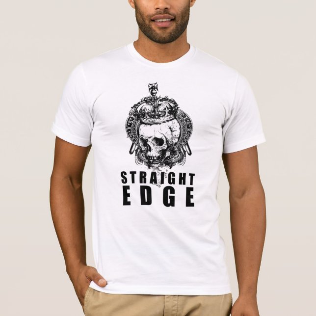 Straight Edge Skull T-Shirt (Front)