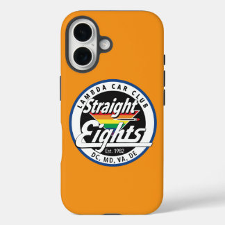 Straight Eights Phone Case (Orange)