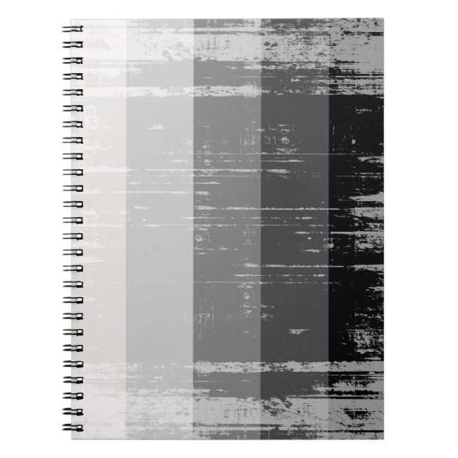 STRAIGHT FLAG DISTRESSED -.png Notebook (Front)