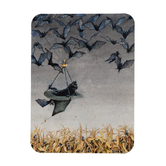 Straight on Till Morning Magnet (Vertical)