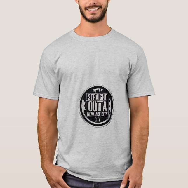 Straight Outa Newjack City T-Shirt (Front)